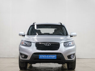 2011 Hyundai Santa Fe II Рестайлинг, серебристый, 1329000 рублей, вид 2