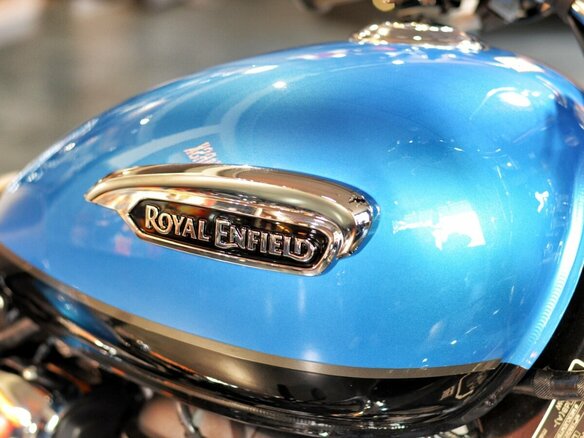 2026 Royal Enfield Meteor, голубой, 528000 рублей - вид 13