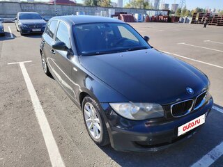 2008 BMW 1 серии 116i I (E81/E82/E87/E88) Рестайлинг, чёрный, 750000 рублей, вид 1