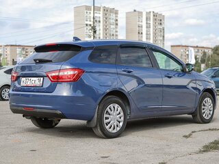 2019 Lada (ВАЗ) Vesta SW I, синий, 1029000 рублей, вид 5
