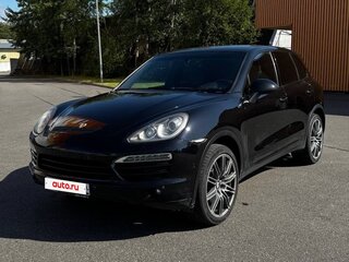 2012 Porsche Cayenne II (958), чёрный, 2300000 рублей, вид 1