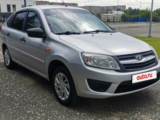 2016 Lada (ВАЗ) Granta I, серебристый, 489000 рублей, вид 3