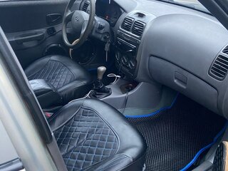 2010 Hyundai Accent ТагАЗ II, бежевый, 360000 рублей, вид 5