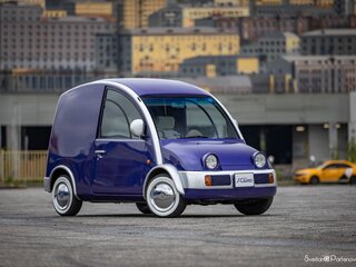 1989 Nissan S-Cargo, фиолетовый, 1500000 рублей, вид 1