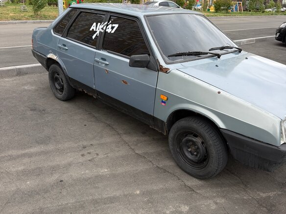 2002 Lada (ВАЗ) 21099, серый - вид 5