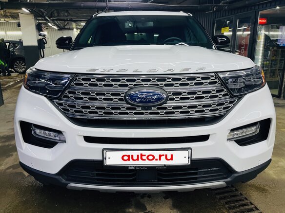 2020 Ford Explorer VI, белый, 4550000 рублей - вид 6