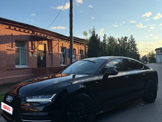 2014 Audi A7 I (4G) Рестайлинг, чёрный, 2575000 рублей, вид 2