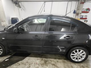 2008 Mazda 3 I (BK) Рестайлинг, чёрный, 650000 рублей, вид 2