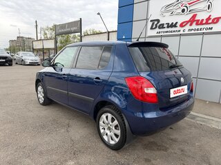 2009 Skoda Fabia II, синий, 597000 рублей, вид 4