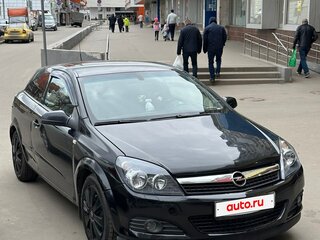 2007 Opel Astra GTC H Рестайлинг, чёрный, 395000 рублей, вид 3