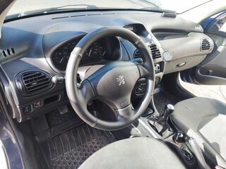 2009 Peugeot 206, синий, 199000 рублей, вид 5