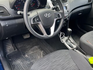 2015 Hyundai Solaris I Рестайлинг, синий, 1100000 рублей, вид 5