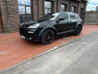 2007 Porsche Cayenne S I Рестайлинг (957), зелёный, 930000 рублей, вид 4