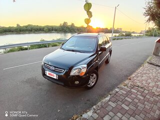 2009 Kia Sportage II Рестайлинг, чёрный, 980000 рублей, вид 1