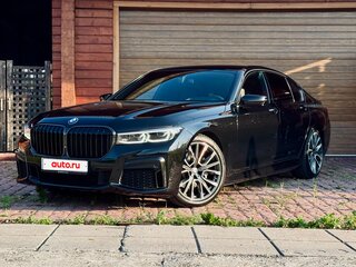2020 BMW 7 серии 730d xDrive VI (G11/G12) Рестайлинг, чёрный, 6340000 рублей, вид 3