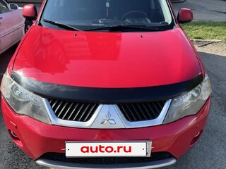 2007 Mitsubishi Outlander II, красный, 950000 рублей, вид 2