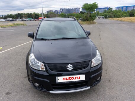 2009 Suzuki SX4 I (Classic), чёрный, 900000 рублей, вид 4