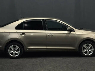 2017 Skoda Rapid I Рестайлинг, бежевый, 1310000 рублей, вид 4