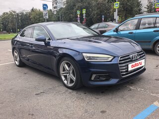 2019 Audi A5 II (F5), синий, 2700000 рублей, вид 3