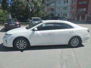 2015 Toyota Camry US Market VII (XV50) Рестайлинг, белый, 2350000 рублей, вид 5