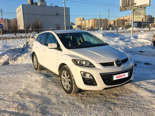 2011 Mazda CX-7 I Рестайлинг, белый, 1200000 рублей, вид 1