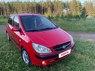 2010 Hyundai Getz I Рестайлинг, красный, 635000 рублей, вид 5