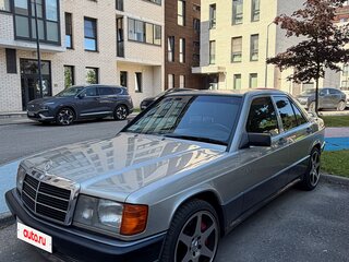 1985 Mercedes-Benz 190 (W201), серебристый, 1500000 рублей, вид 1