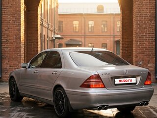 2003 Mercedes-Benz S-Класс 350 Long IV (W220) Рестайлинг, серебристый, 2250000 рублей, вид 3