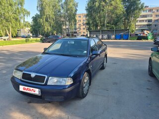 2006 Skoda Octavia I (A4) Рестайлинг, синий, 300000 рублей, вид 2