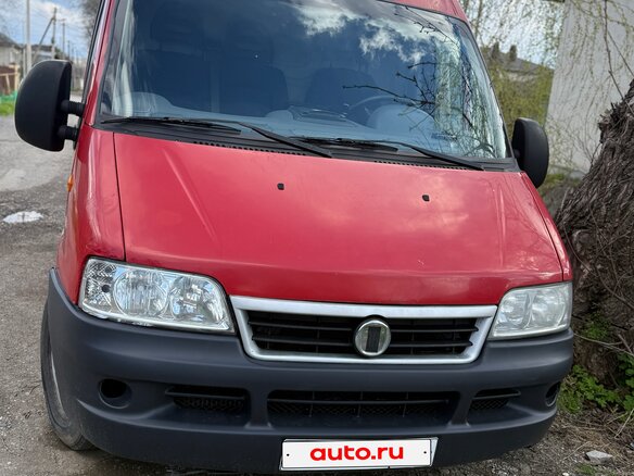 2010 Fiat Professional Ducato, красный, 950000 рублей