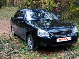2018 Lada (ВАЗ) Priora I Рестайлинг, чёрный, 500000 рублей, вид 3