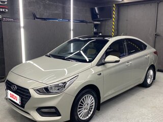 2019 Hyundai Solaris II, бежевый, 1800000 рублей, вид 3