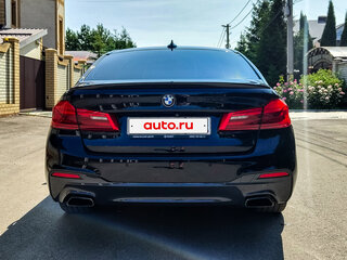 2018 BMW 5 серии 530d xDrive VII (G30/G31/G38), чёрный, 4300000 рублей, вид 4