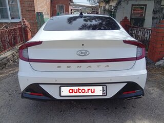 2021 Hyundai Sonata VIII (DN8), белый, 2700000 рублей, вид 3