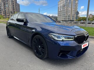 2018 BMW 5 серии 530i xDrive VII (G30/G31/G38), синий, 3570000 рублей, вид 1