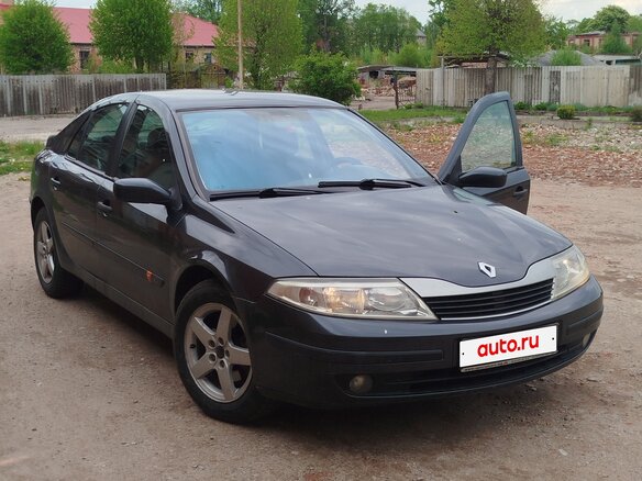 2001 Renault Laguna II, серый, 350000 рублей - вид 2
