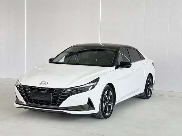 2022 Hyundai Elantra VII (CN7), белый - вид 2