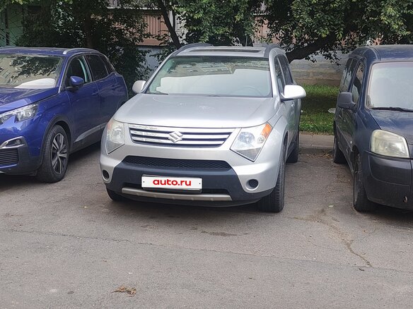 2008 Suzuki XL7 II, серебристый, 1200000 рублей