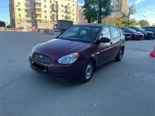 2007 Hyundai Verna II, красный, 300000 рублей, вид 1