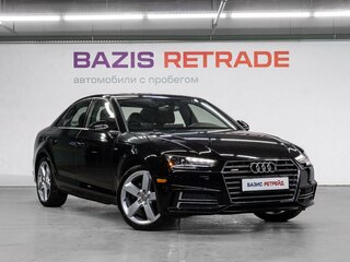 2018 Audi A4 V (B9), чёрный, 2439000 рублей, вид 3