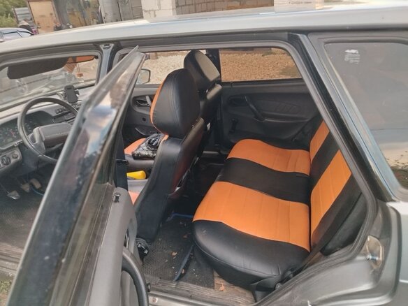2004 Lada (ВАЗ) 2114, серый, 70000 рублей - вид 9