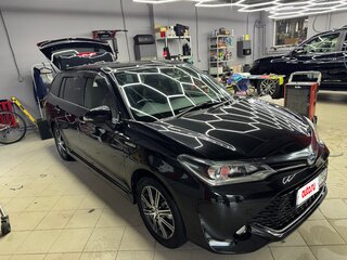 2016 Toyota Corolla Fielder XI (E160, E170, E180) Рестайлинг 1, чёрный, 1280000 рублей, вид 2