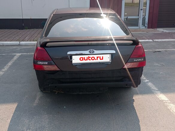 2001 Toyota Mark II IX (X110), чёрный, 535000 рублей - вид 6