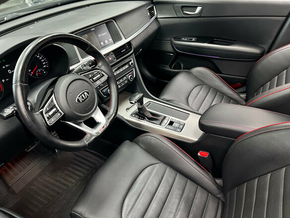 2019 Kia Optima IV Рестайлинг, синий - вид 12