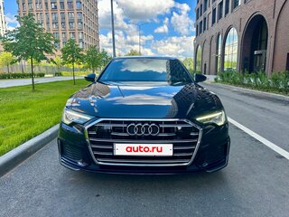 2020 Audi A6 40 TDI V (C8), синий, 3750000 рублей, вид 3