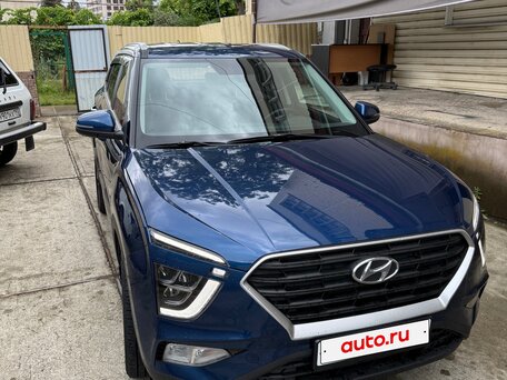 2022 Hyundai Creta II, синий, 2150000 рублей, вид 3