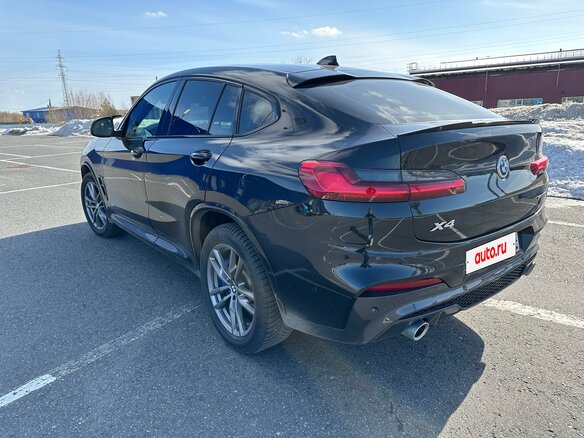 2020 BMW X4 20d II (G02), чёрный, 4770000 рублей - вид 4