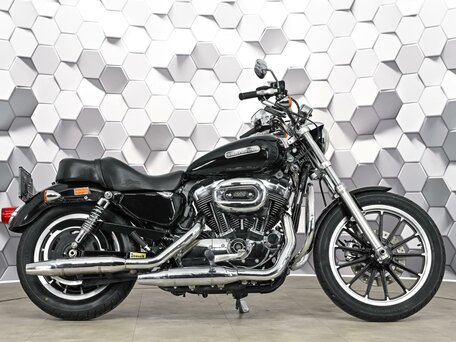 2009 Harley-Davidson Sportster 1200, чёрный, 699000 рублей, вид 3