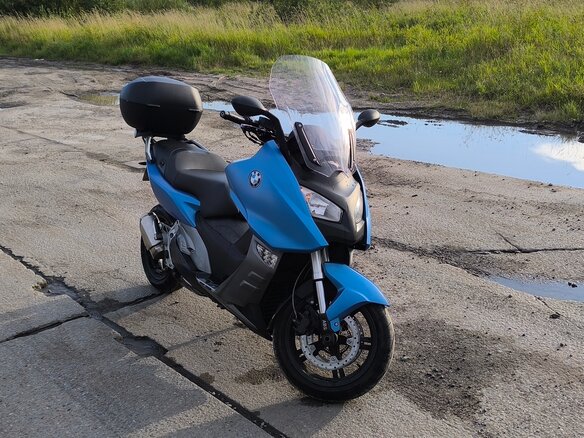 2013 BMW C 600 Sport, синий