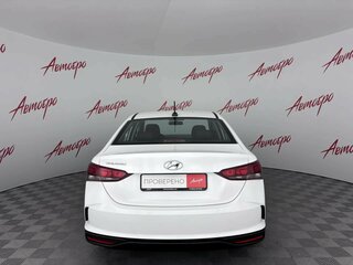 2022 Hyundai Solaris II Рестайлинг, белый, 1379000 рублей, вид 4